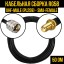 Кабельная сборка RG-58 (UHF-male (PL259) - SMA-female)
