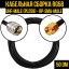 Кабельная сборка RG-58 (UHF-male (PL259) - RP-SMA-male)