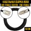 Кабельная сборка RG-58 (UHF-female (SO239) - FME-female)